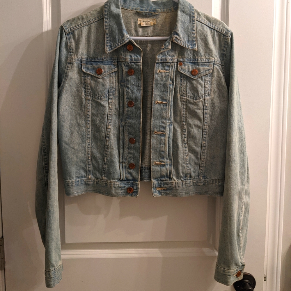 Distressed Denim Jacket